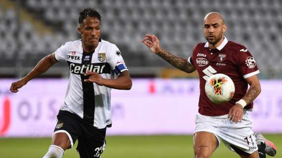 Bruno Alves: "Back on the game again! Forza Parma"