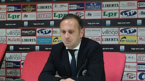 Como, Gallo: "Complimenti al Piacenza, squadra esperta e brava a gestire la partita"