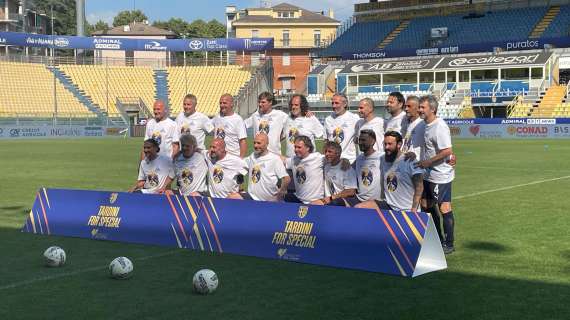 Grande festa nel pomeriggio al Tardini for Special. Zola: "Giornata di gioia e sport"