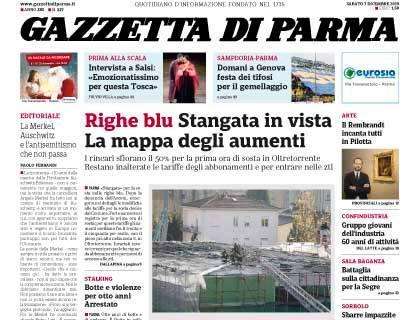 Gazzetta di Parma: "Con la Samp festa dei tifosi ma sarà partita vera"