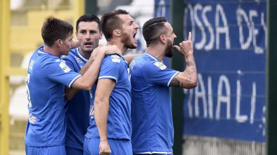 Serie B, i risultati: Empoli forza quattro, il Palermo cade a Perugia