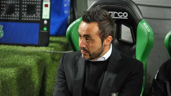 Sassuolo, De Zerbi: "Ragazzi segnati dal ko di Parma. Quel 2-1 ce lo siamo portati dietro nel primo tempo"