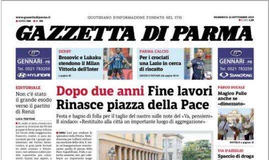 Gazzetta di Parma: "Per i crociati una Lazio in cerca di riscatto"