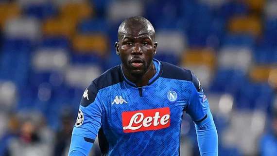 Napoli, Koulibaly: "Mi dispiace: per il gol subito, per la sconfitta e per l'infortunio"
