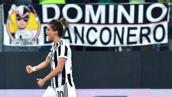 Serie A femminile, Juventus-Sampdoria senza storia: cinquina bianconera