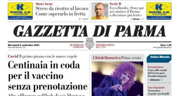 Gazzetta di Parma: "Ecco Danilo: 'Sono qui per aiutare il Parma a diventare più forte'"