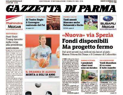 Gazzetta di Parma: "Tanti assenti. Mancano anche Kulu e Kucka"