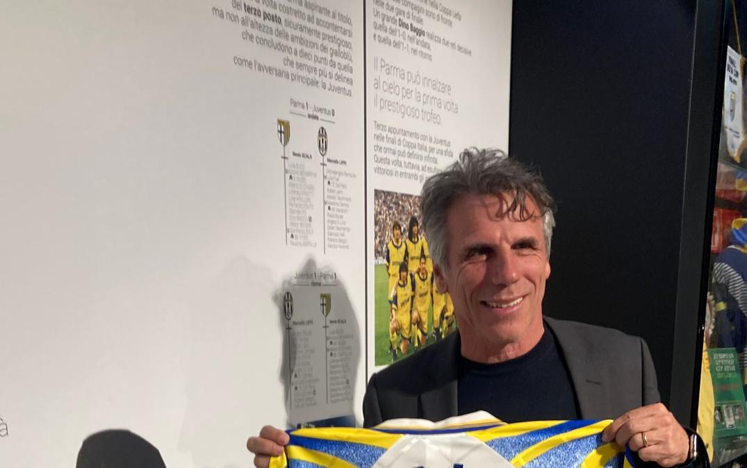 Zola in visita a Collecchio: il pomeriggio della Magic Box con Bernabè, Corvi e società