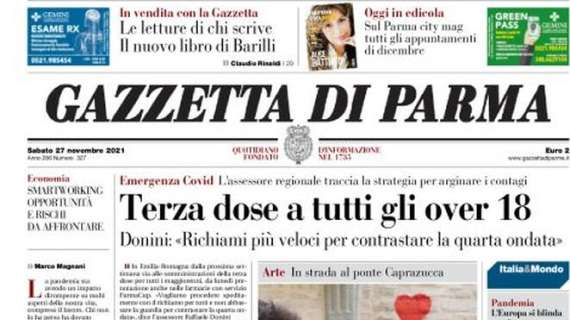 Gazzetta di Parma: "I crociati di Iachini a Como per iniziare la scalata"