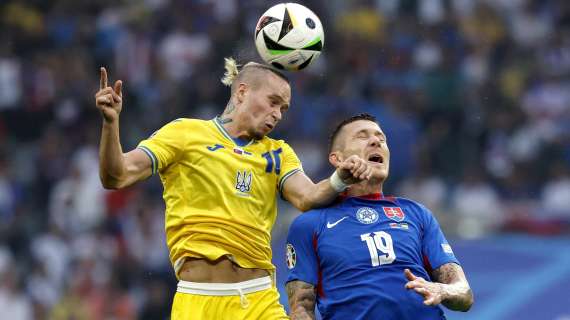 Euro2024, l'Ucraina in rimonta batte la Slovacchia dell'ex crociato Kucka