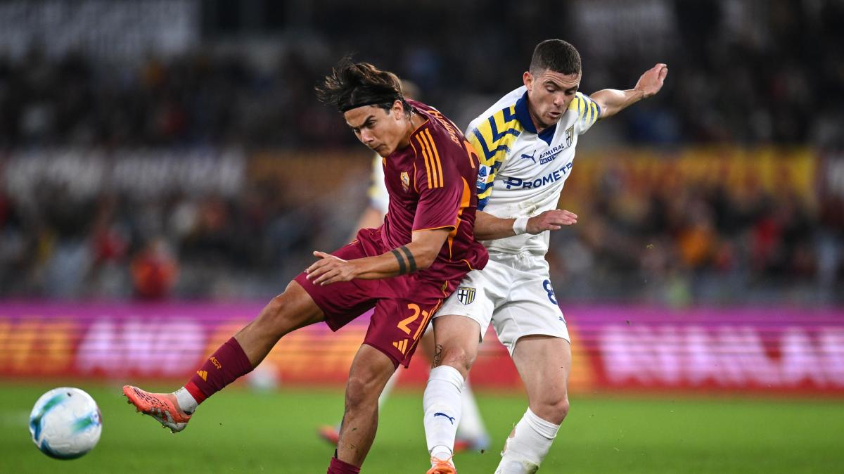 Roma-Parma 2-1, la fotogallery del match dell'Olimpico