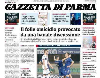 Gazzetta di Parma: "Fatal Verona. Parma sconfitto nel 'derby' delle rivelazioni"