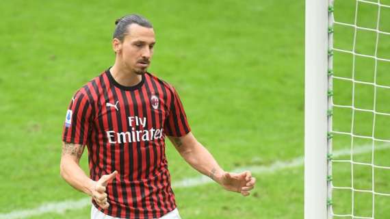 Milan, il debutto di Ibrahimovic dopo il lockdown potrebbe essere col Parma