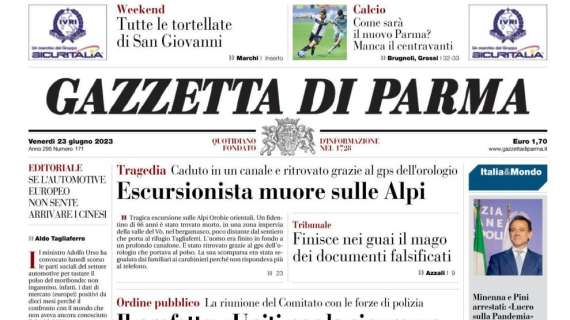 Gazzetta di Parma: "Come sarà il nuovo Parma? Manca il centravanti"