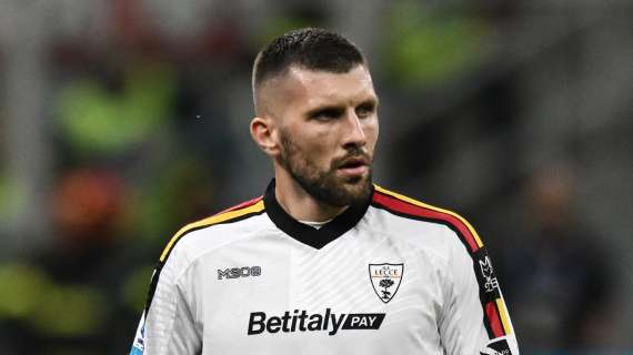 Lotta salvezza, Lecce: allenamento a parte per Ante Rebic. In dubbio per l’ultima giornata?