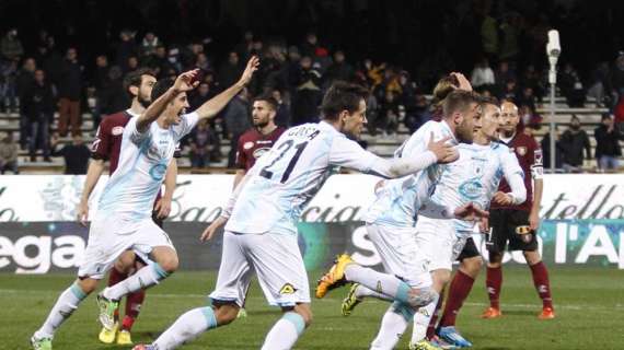 Virtus Entella-Parma 2-0: il tabellino del match