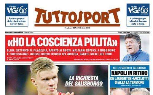 Tuttosport: "Juve-Haaland 100 milioni!". E per l'Inter tentazione Kulusevski