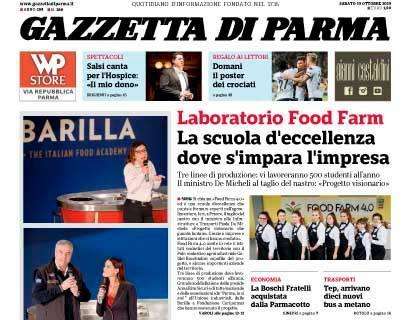 Gazzetta di Parma: "Laurini ancora acciaccato"