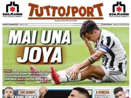 L'apertura di Tuttosport sulla Juventus: "Mai una Joya"