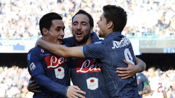 Napoli-Parma, i precedenti: l'ultimo successo degli azzurri risale al 2012