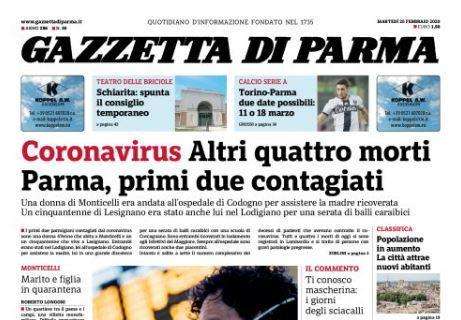 Gazzetta di Parma: "Torino-Parma, due date possibili: 11 o 18 marzo"