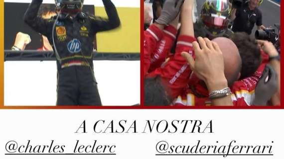 Leclerc vince a Monza, anche Corvi e Di Chiara festeggiano l'impresa del monegasco