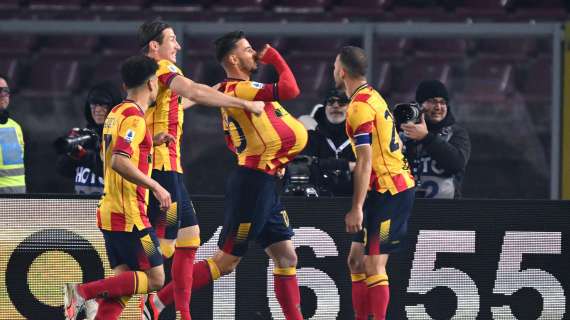 VIDEO - Il Lecce batte l'Empoli allo scadere grazie al gol di Sansone