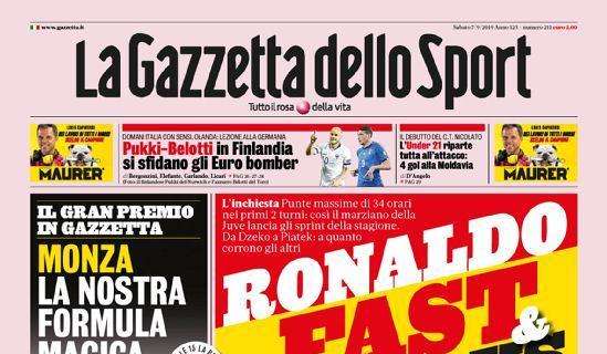 La Gazzetta dello Sport: "Ronaldo Fast&Furious"