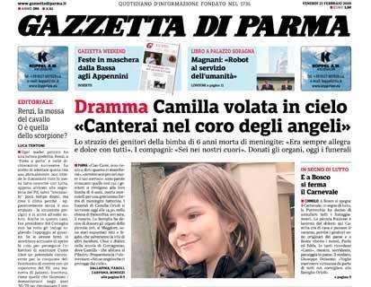 Gazzetta di Parma: "I numeri che certificano la solidità dei crociati"