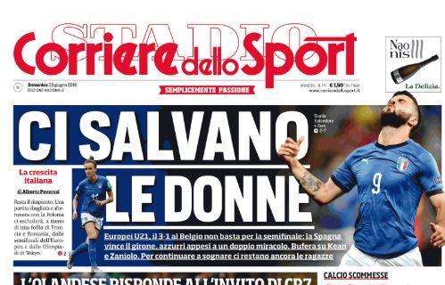 Corriere dello Sport in apertura sulla Juve: "De Ligt perfetto"