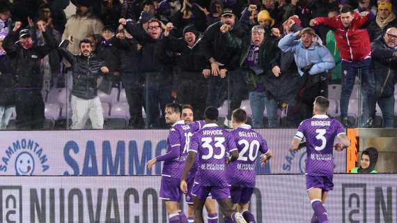 Serie A, la Fiorentina ribalta lo svantaggio e scavalca la Lazio