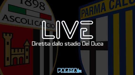 LIVE! Ascoli-Parma 0-0, fine del match: traversa di Vazquez all'ultimo secondo