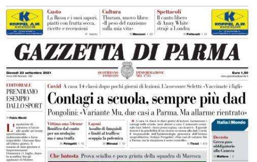 Gazzetta di Parma: "Delusione crociata, crollo totale a Terni"