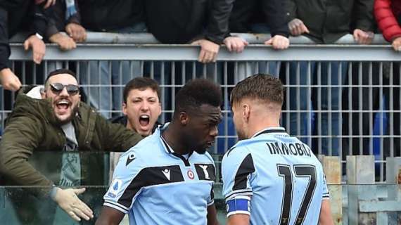 Serie A, la Lazio non si ferma più: 5-1 alla Samp e undicesima vittoria in fila