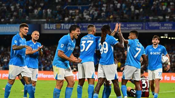 Serie A, il Napoli reagisce e stende il Bologna con un netto 3-0. L'Empoli vince a Roma