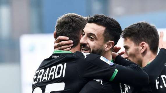 Serie A, Sassuolo di misura sul Toro: i granata restano a -1 dal Parma