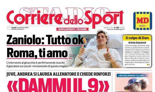  Corriere dello Sport su Pirlo: "Dammi il 9"