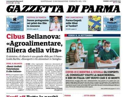 Gazzetta di Parma: "Parma-Empoli: mille tifosi al Tardini?"