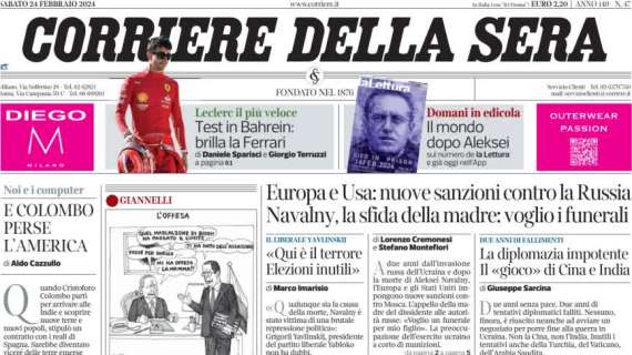 Corriere della Sera: "Assalto all'Europa: così l’Italia può avere il 5° posto in Champions"