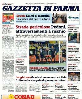 Gazzetta di Parma: "Samp rimontata da Inglese e Sprocati"