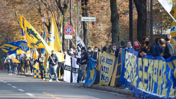 I tifosi del Parma affollano lo Zini: contro la Cremonese saranno oltre 1200