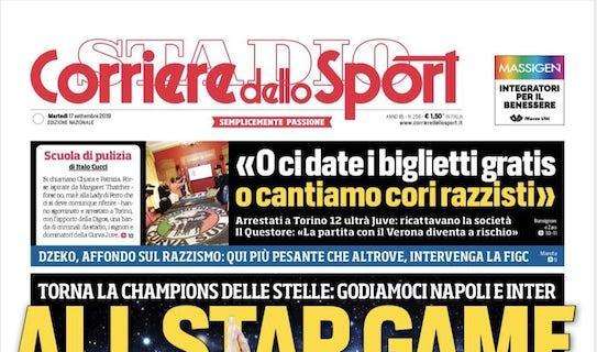 Il Corriere dello Sport: "All Star Game"
