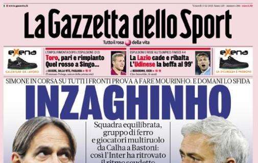 La Gazzetta dello Sport sull'Inter: "Inzaghinho"