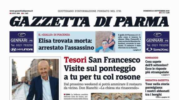 Gazzetta di Parma: "I Nazionali sono tre. Ma ci sperano diversi altri"