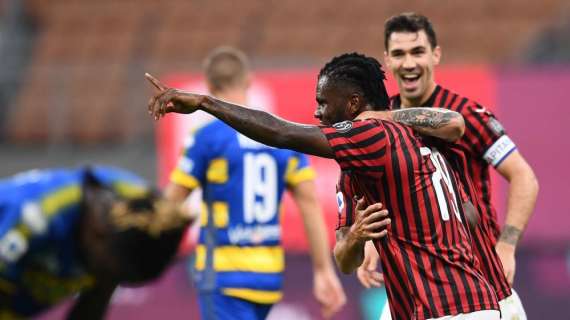 Milan-Parma 3-1: Kurtic illude, poi i rossoneri rimontano e chiudono il conto