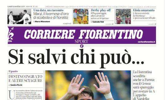 Corriere Fiorentino: "Si salvi chi può. Viola sconfitta anche a Parma"