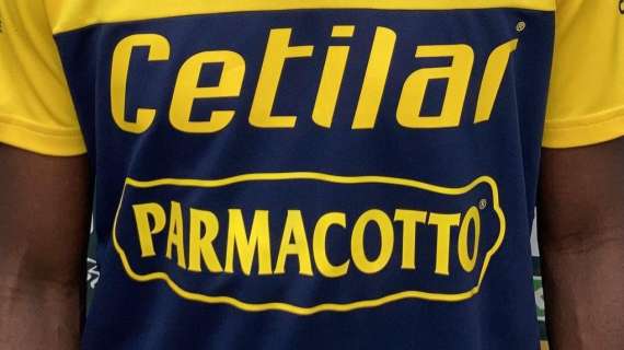 Parmacotto nuovo training kit partner: lo sponsor spunta sulle maglie d'allenamento
