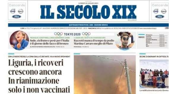 Il Secolo XIX: "Samp, contro il Piacenza debutta Faggiano"