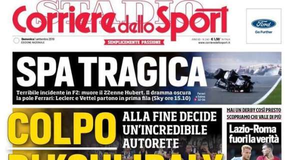 L'apertura del Corriere dello Sport: "Colpo di Koulibaly"