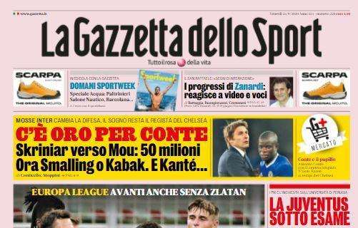 La Gazzetta dello Sport in apertura: "Milan cose turche"